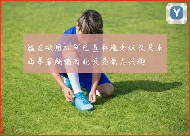 猛龙欲用RJ阿巴基和选秀权交易米西墨菲鹈鹕对此交易毫无兴趣